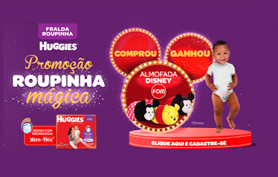 Promoção Huggies Roupinha Mágica