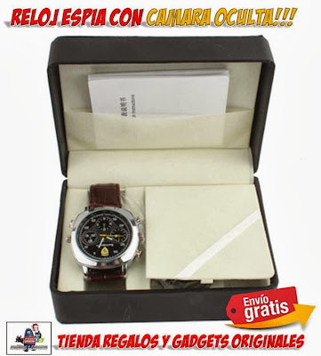 reloj con camara espia