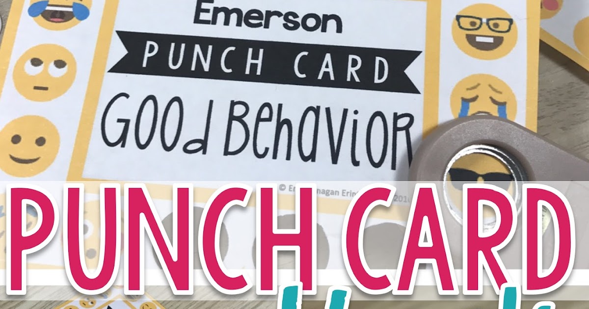 A Better Way To Use Punch Cards In The Classroom Classroom Tested Resources