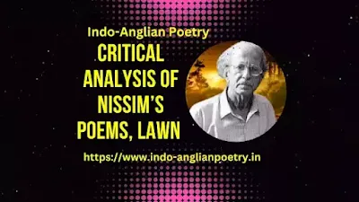 Critical Analysis of Nissim’s Poem, Lawn