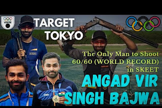 ANGAD VIR SINGH BAJWA: Only Shooter to Score Perfect in Skeet