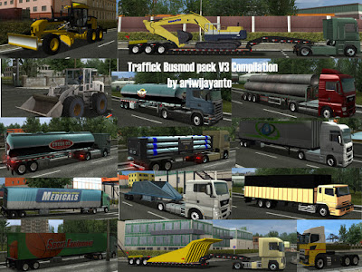 Traffic Ukts Bus mod pack V3 Compilation