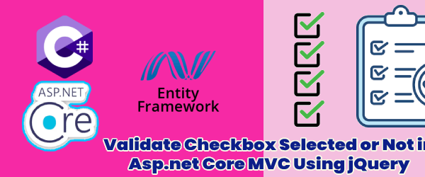 Multiple Selection in ListBox with Checkbox in Asp.Net Core MVC, C#