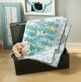 Novelty Winter Flannel Quilt @craftsavy, #craftwarehouse, #flannel, #quilt