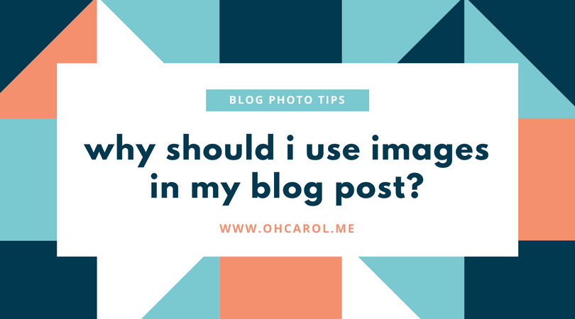 why should i use photos in my posts?