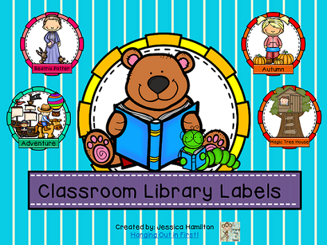 http://www.teacherspayteachers.com/Product/Classroom-Library-Book-and-Bin-Labels-1302544