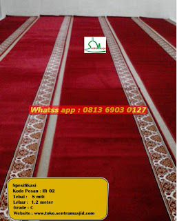 Jual Karpet Masjid Tebal di Solo - Hub: 081369030127 (WhatsApp/SMS/Telepon)