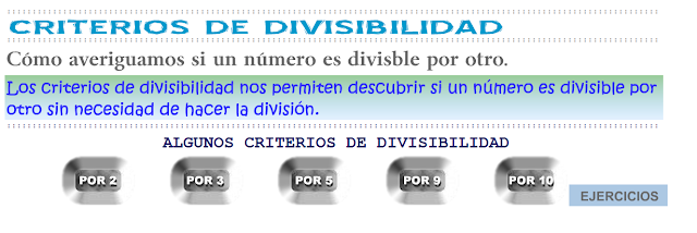 http://www.eltanquematematico.es/todo_mate/multiplosydivisores/divisibilidad/divisibilidad_p.html