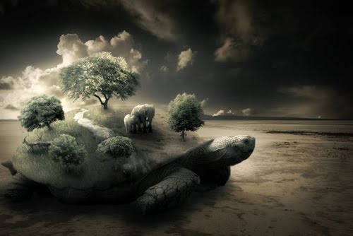 Photoshop Tutorial: Create a Surreal Turtle Image