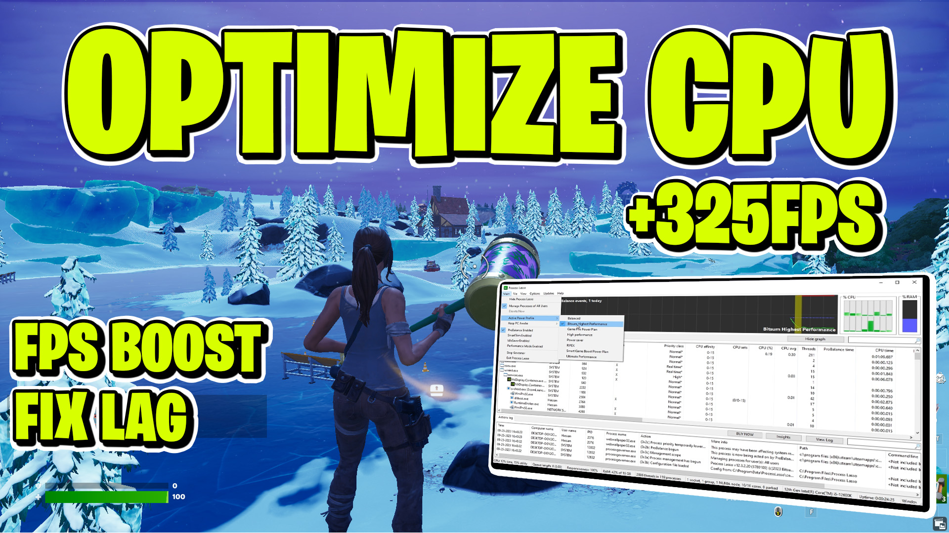 How To Optimize CPU/Processor For GAMING ✅ Boost FPS & Fix Stutters (2023)