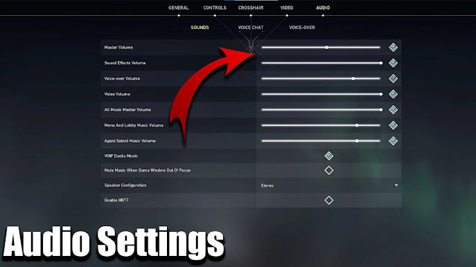 cNed Audio Settings