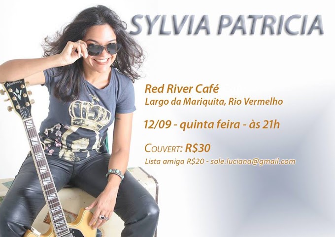 Red River Café apresenta show de Sylvia Patrícia