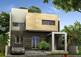 Desain Rumah Modern Sederhana Lantai 2