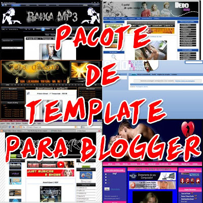 Pacote Template Blogger/Blogspot