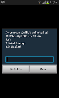 daftar wifi id SMS