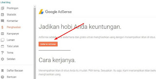 Daftar AdSense