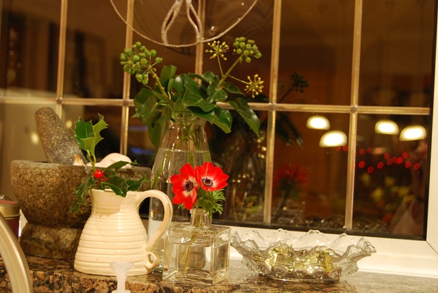 Kitchen windowsill December