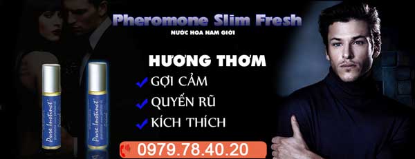 nước hoa kích dục nữ pheromone slim fresh