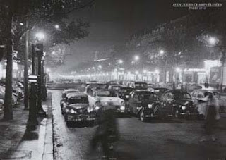 Champs Elysees - Paris - Vintage Poster - Photo Art