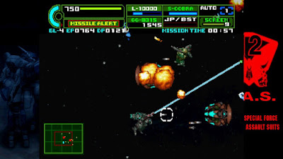 Assault Suit Leynos 2 Saturn Tribute Game Screenshot 8