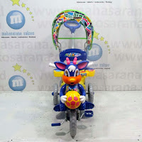 Royal RY8582C Baby Ball Double Music Baby Tricycle Blue