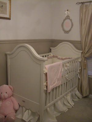 Cribs For Twins. The girl#39;s crib.