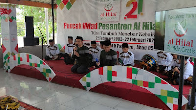 Tempat Bernaung Anak Yatim,  Andri Rusmana dan Aan Andi Purnama Hadiri Milad Pesantren Al-Hilal   