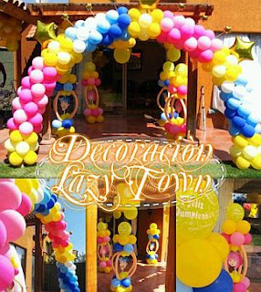 Children Parties, Lazy Town Decoration