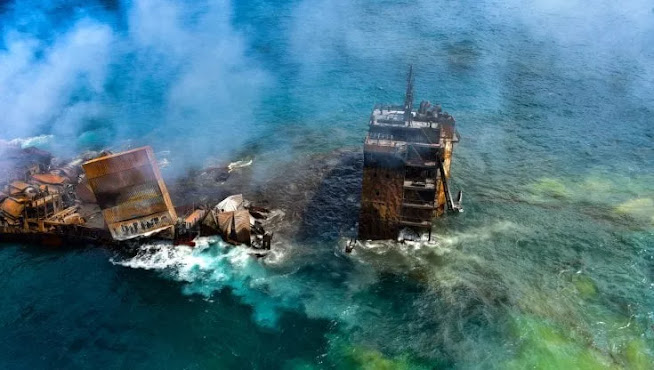 Sri Lanka, disastro ambientale: affonda nave mercantile