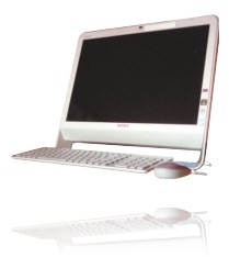 in-built CPU desktop set