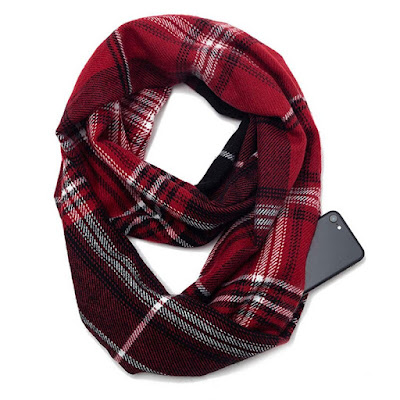 Best travel scarf with pocket (Infinity scarf with pocket) for 2021