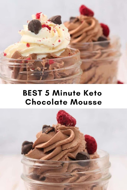 BEST 5 Minute Keto Chocolate Mousse