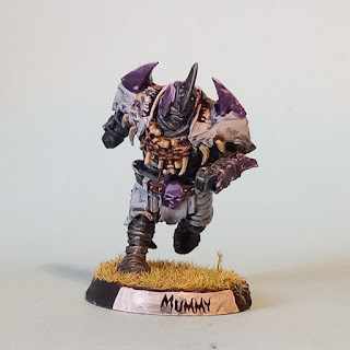 Blood Bowl Shambling Undead team - Mummy