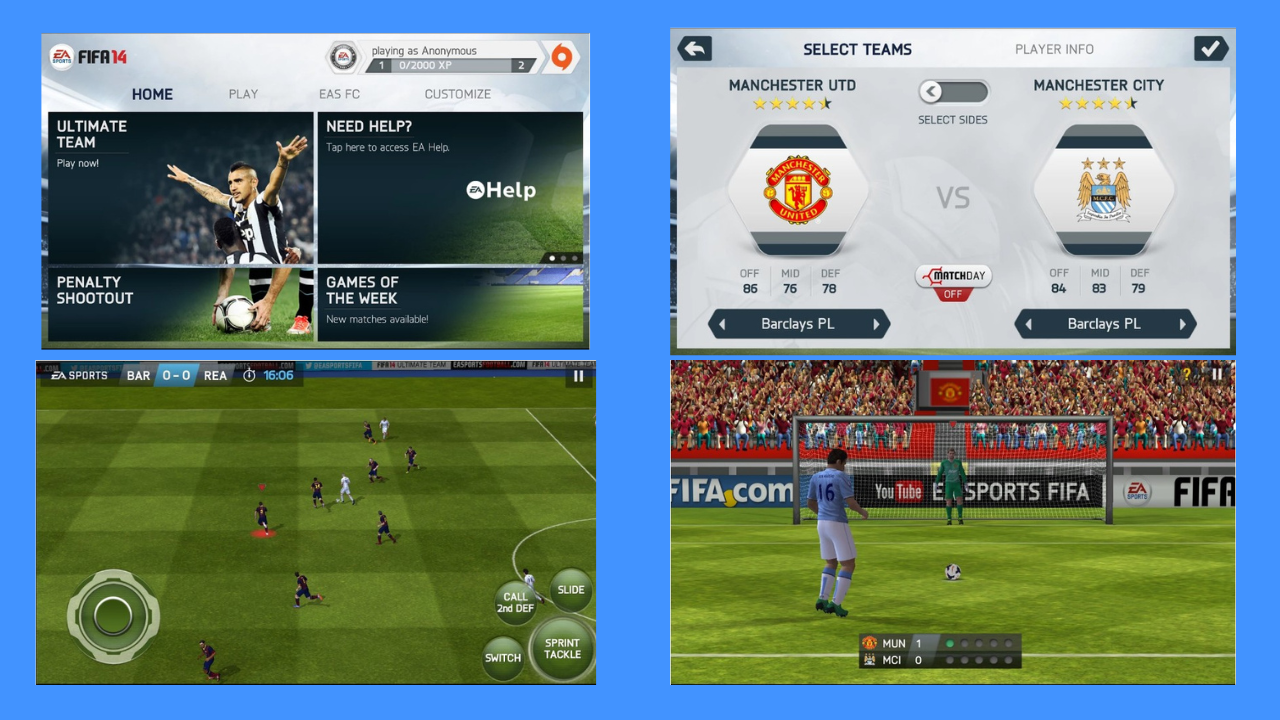 FIFA 14 For Android Gameplay Screenshots