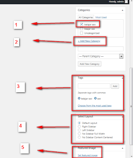  seting categories,tags dan layout wordpress