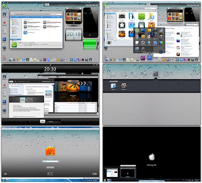 iOS Skin Pack 2.0 For Windows 7 32 & 64 bit