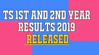 TS Inter Results 2019