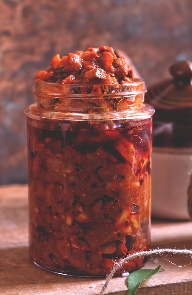 Shrimp Pickle / Chemmeen Achar 