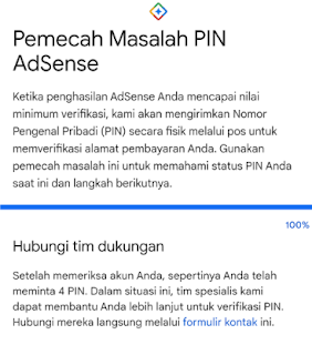 Verifikasi PIN Adsense Menggunakan KTP