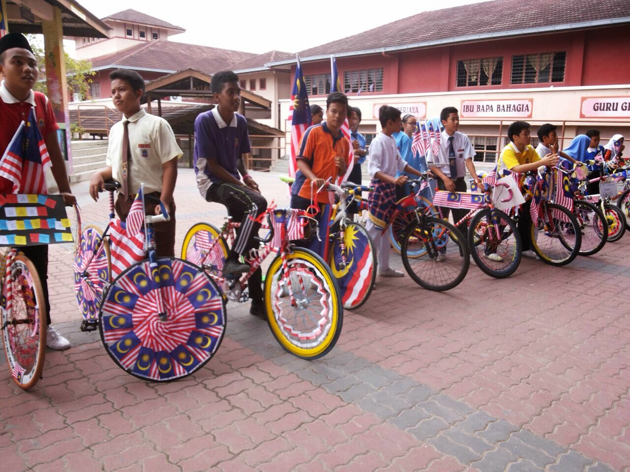 Basikal Berhias Merdeka 2018