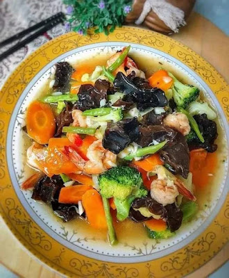 Resep Capcay Sayur Udang kuah by. @intankarinaijo