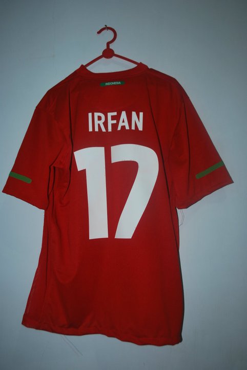 Jersey Timnas  Indonesia  Cetak Nomor dan Nama Kaos  Timnas  