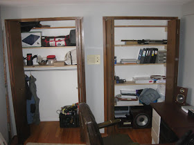 simple project, build closet shelves, shelf, wood