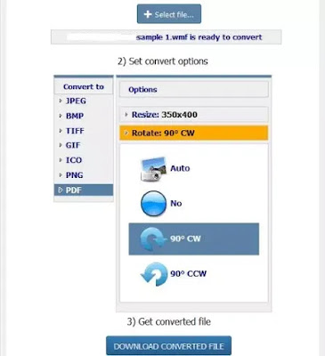 Cara Mengubah EMF menjadi PDF-4