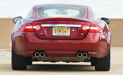 2010 Jaguar XKR Rear View