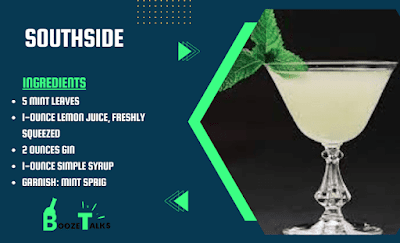 Southside Easy Gin Cocktail Recipes