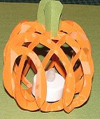 sliceform pumpkin