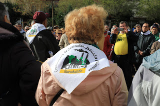 Manifestación de pensionistas en Barakaldo