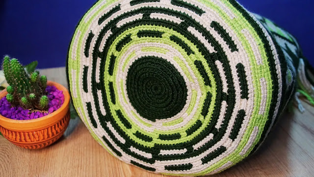 APRENDE A TEJER PASO A PASO Mochila Wayúu Allyson a Crochet