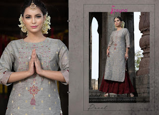 Preet Vol 3 Psyna Kurtis Garara